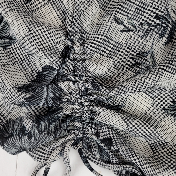 Roz & Ali side gathered rollup tunic S - Picture 7 of 10